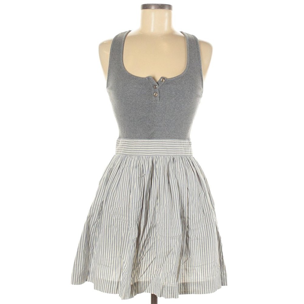 A|X Giorgio Armani Striped Racerback Tank Dress 6